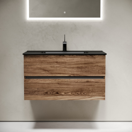 Тумба под раковину Sancos Urban UR90ECH дуб чарльстон фото