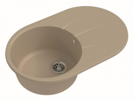 Мойка кухонная Ewigstein Rund R- 50F топаз фото