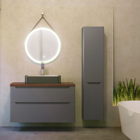 Зеркало с подсветкой Jorno Wood Wood.02.50/ТК фото