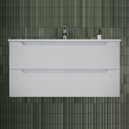 Тумба под раковину Sancos Norma 2.0 NR2.0100W белый глянец фото