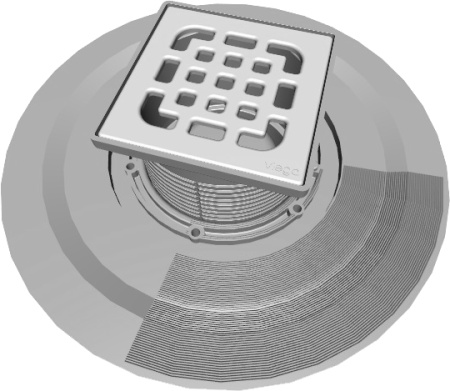 Душевой трап Viega Advantix 556914 фото