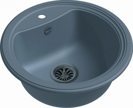 Мойка кухонная Ewigstein Antik A- R50 серый металлик фото