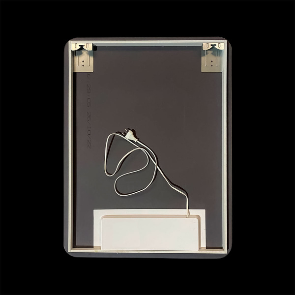 Зеркало с подсветкой Vincea LED VLM-3BE600-2 c сенсорным выключателем и диммером, с функцией антизапотевания 60x80 фото