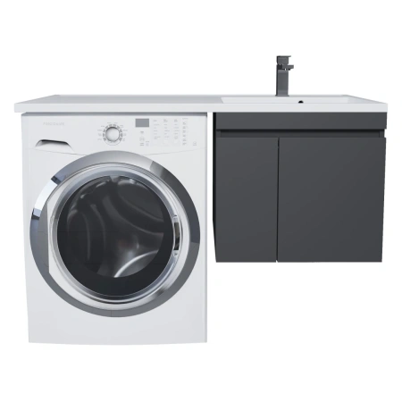 Тумба под стиральную машину Uperwood Magenta 5930205161 черная фото