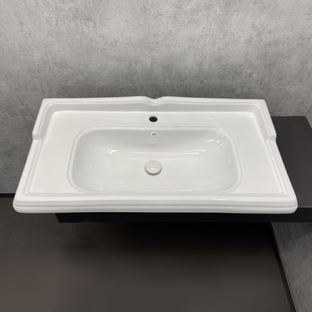 Тумба Comforty Феррара-100 с раковиной 3310 фото