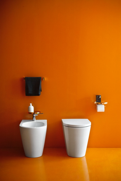Унитаз приставной Laufen Kartell 8.2333.1.000.000.1 выпуск Vario фото