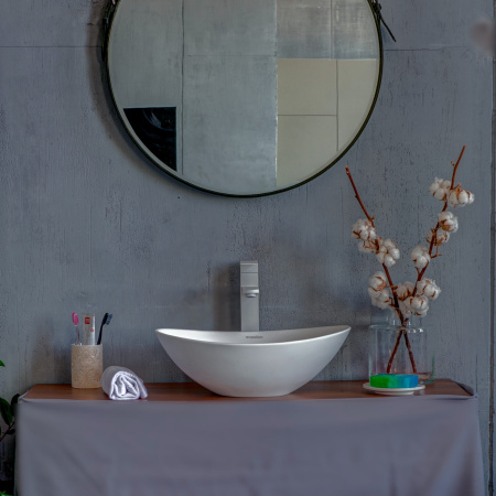 Накладная раковина Montebianco Averno 20145 45x30 фото