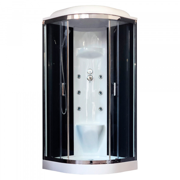 Душевая кабина Royal Bath НК RB100HK7-BT-CH 100x100 фото