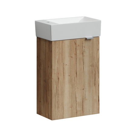 Тумба под раковину Sancos Mini MN35EGL дуб галифакс натуральный фото