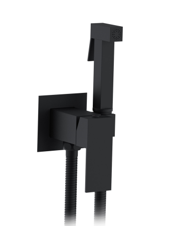 Гигиенический душ со смесителем AltroBagno BM ALTROBAGNOBM060122MB черный матовый фото