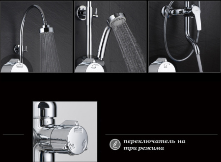 Душевая система (стойка) D&K Valerius Rhein DA1363701C11 фото