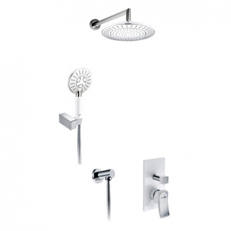 Душевая система для скрытого монтажа WasserKRAFT Aller A16067WHITE фото