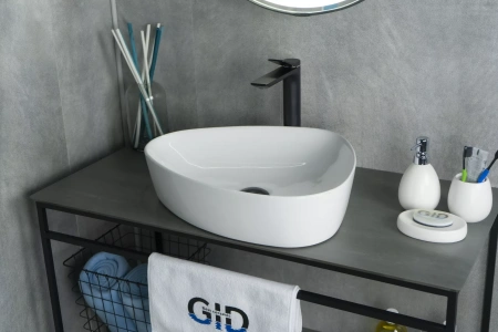 Накладная раковина GID 9386 50х40,5 фото