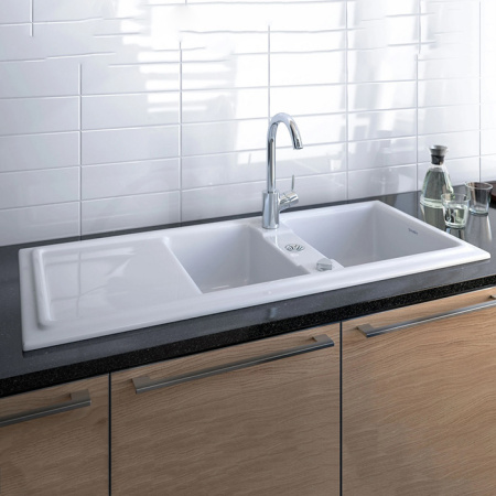 Кухонная мойка Duravit Cassia 7513110000 116x51 фото
