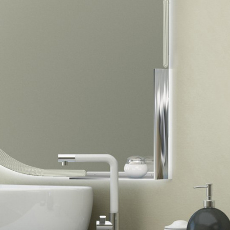 Полка металлическая для зеркала Cezares 45013 фото