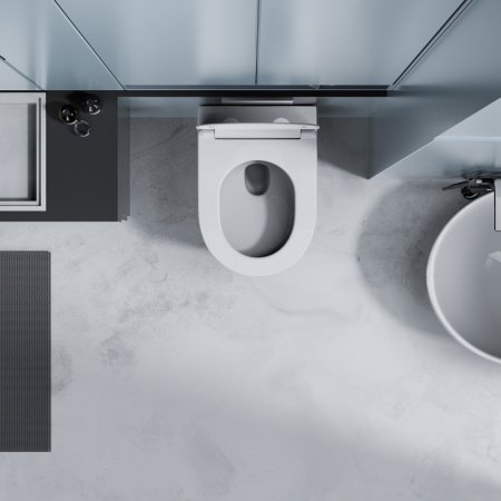 Подвесной унитаз с ультратонким ободком Abber Ultra AC1302 фото