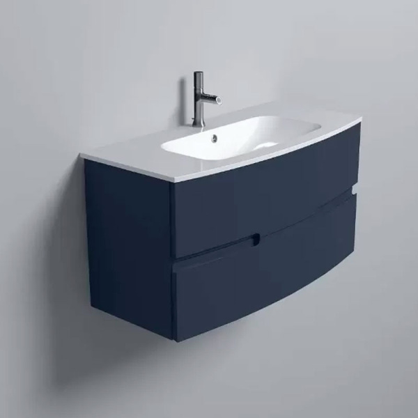 Тумба с раковиной Jacob Delafon Nona 100 EB1889RU-G98 глянцевый темно-синий фото