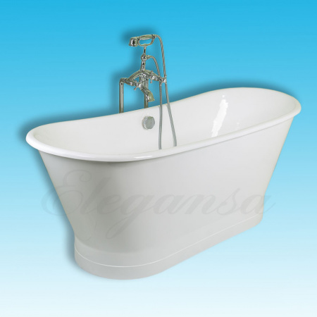 Чугунная ванна Elegansa Sabine White 170х70 на ножках фото