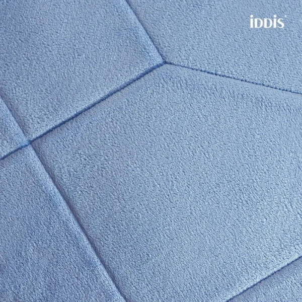 Коврик для ванны полиэстер с запоминающей пеной Iddis Basic B24P580i12 голубой фото
