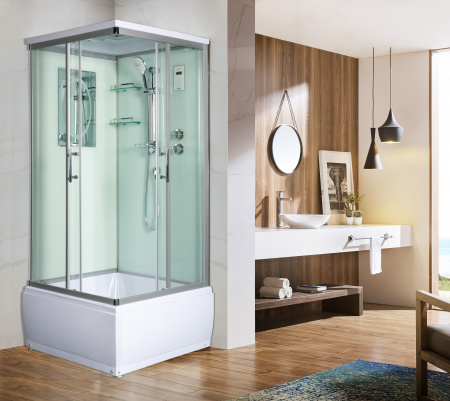 Душевая кабина Weltwasser WW500 Aller 903 90x90 с крышей/с пультом фото