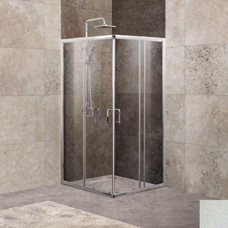 Душевой уголок BelBagno Unique UNIQUE-A-2-75/90-P-Cr фото