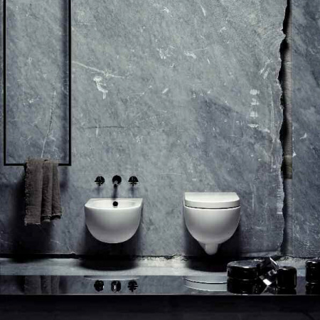 Унитаз подвесной Azzurra Nuvola NUV100/SOSK bi фото