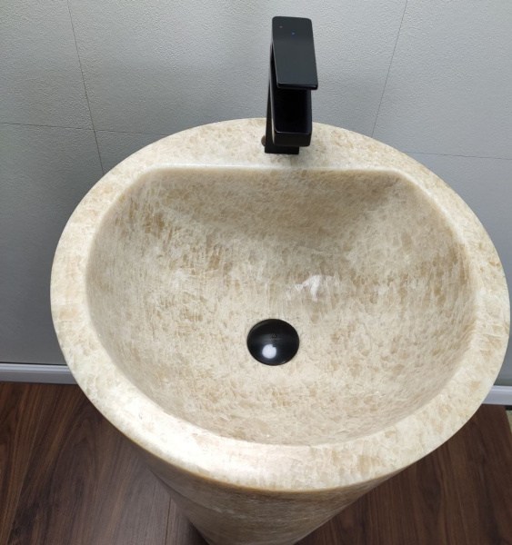 Раковина напольная из оникса Sunset ON-01354 (45*45*90) фото