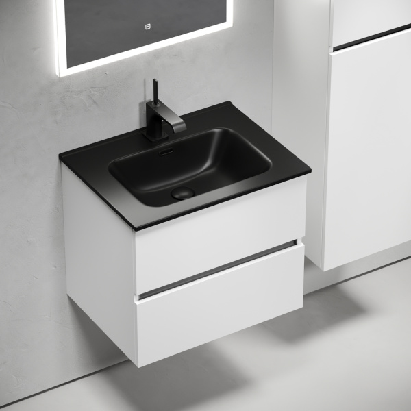 Тумба под раковину Sancos Urban UR60W белый глянец фото