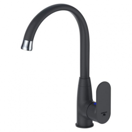 Смеситель для кухни D&K Berlin Black DA1252405 фото