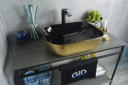 Накладная раковина GID Luxe Line D1302H024 50,5х40,5 фото