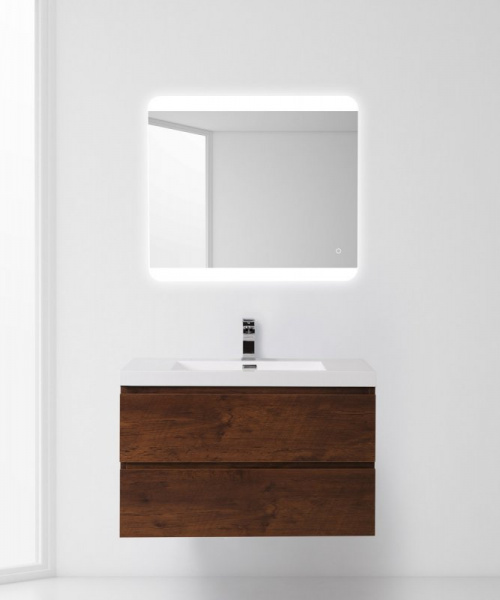 Тумба под раковину BelBagno Luce LUCE-1000-2C-SO-PL Polissandro фото