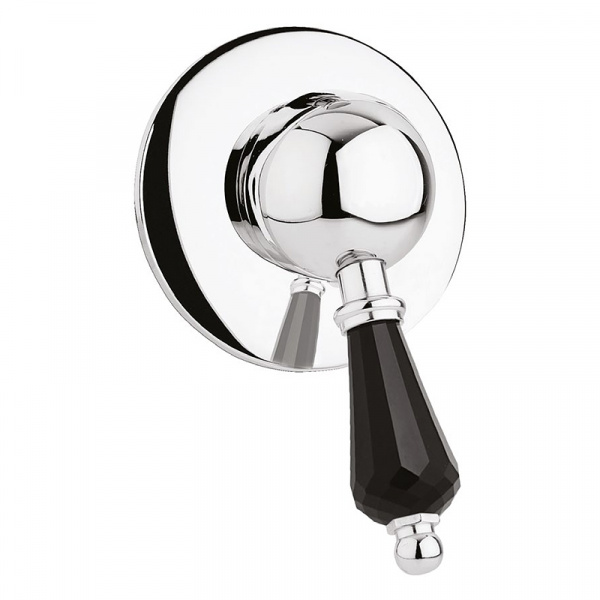 Смеситель для душа Cezares Vintage VINTAGE-DIM-01-Sw-N хром/swarovski Nero фото