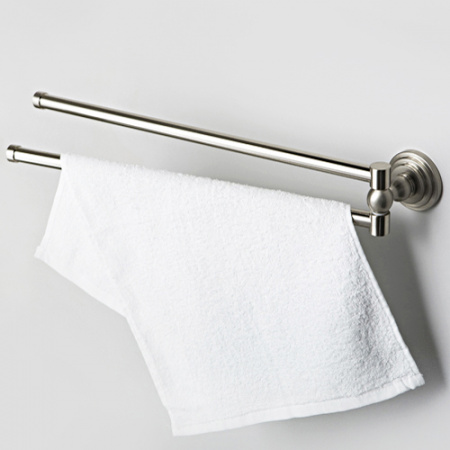 Держатель полотенец поворотный двойной WasserKRAFT Ammer К-7031 45 см фото