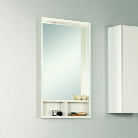 Зеркало-шкаф Акватон Йорк 50 1A170002YOAY0 белый/выбеленное дерево фото