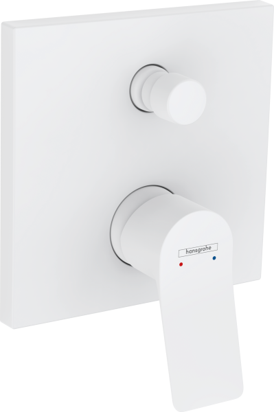 Смеситель для ванны и душа Hansgrohe Vivenis 75415700 белый матовый фото