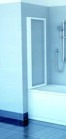 Шторка для ванны складная Ravak Supernova VS2 105 796M0100ZG белый/grape фото