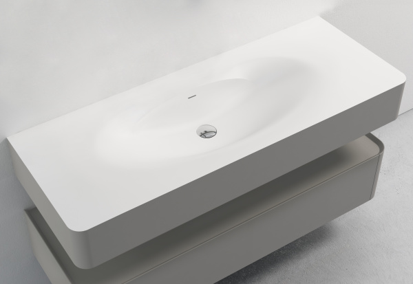 Тумба под раковину Vincea Caprice 100 VMC-4CA100MLG светло-серая матовая фото
