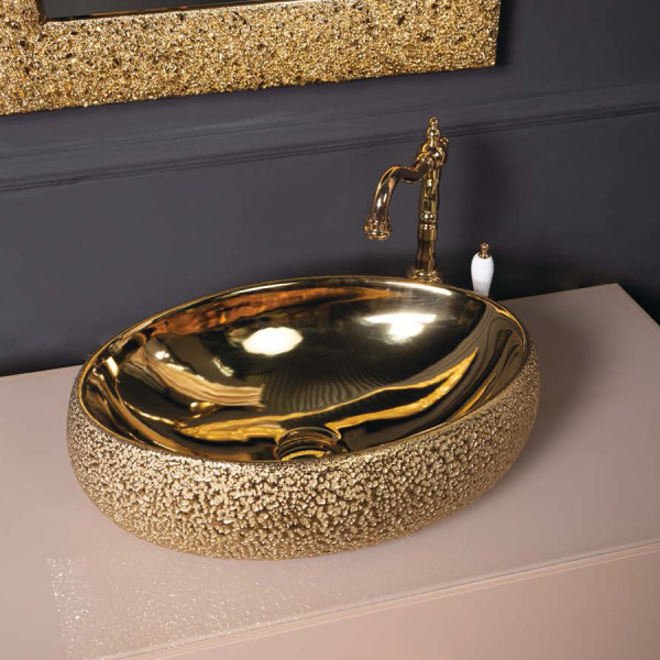 Накладная раковина Boheme Овал 860 фото