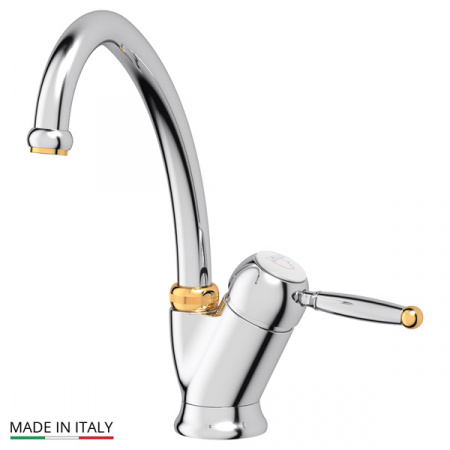 Смеситель для кухни Ponsi Stilmar PON 257/M...RM хром/золото фото