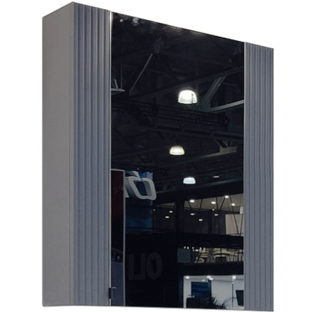 Зеркальный шкаф Comforty Лима 70 00-00004891 антрацит фото