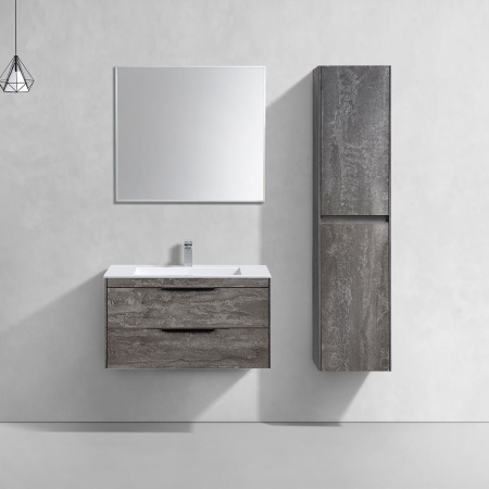 Тумба под раковину Vincea Chiara 2D VMC-2C2800GS G.Stone 80 см фото