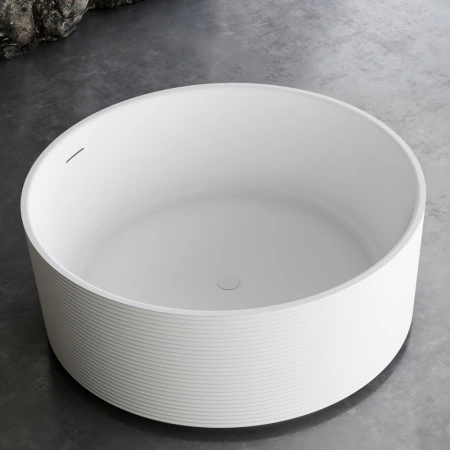 Круглая акриловая ванна Abber AB9442 150x150  фото