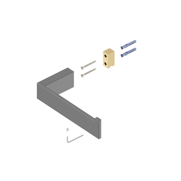 Держатель для туалетной бумаги Timo Petruma 15241/18 Черное золото фото