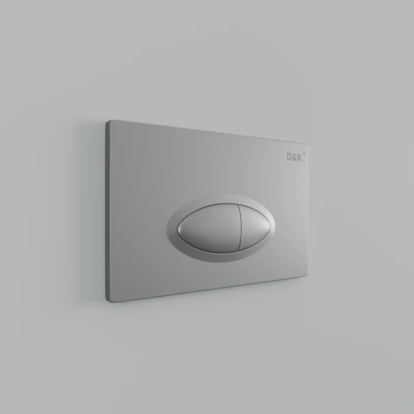 Клавиша смыва для унитаза DQ Rhein.Marx DB1399002 хром матовый фото