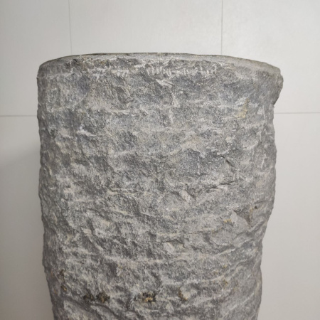 Раковина напольная из мрамора Grey MN-01498 (43*43*90) фото