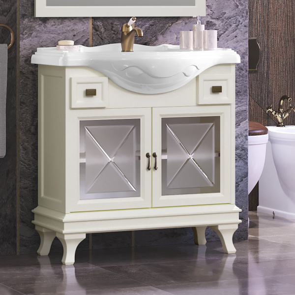 Тумба с раковиной Opadiris Борджия 85 00-00003197 фото