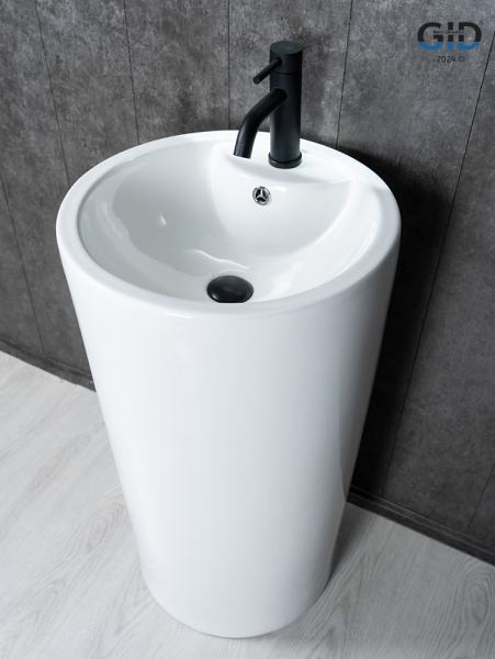 Раковина напольная GID NB 135 46х44 фото