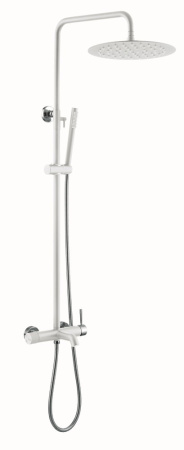 Душевая система Boheme Uno 468-WCR белый /хром фото