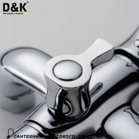 Смеситель для ванны с душем D&K Eucharius Rhein DA1373301 фото