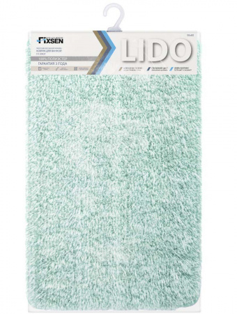 Коврик для ванной комнаты Fixsen Lido FX-3002T бирюзовый фото